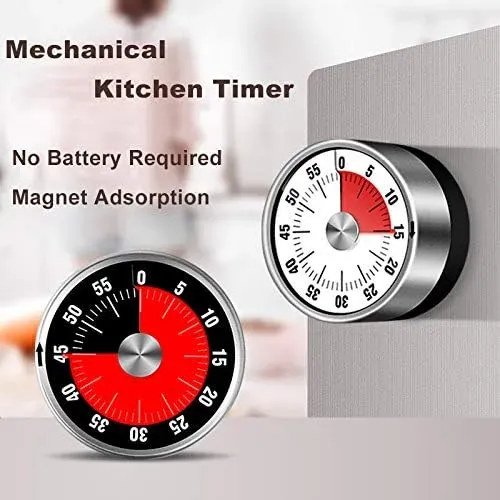 Battery-Free Magnetic Mechanical Manual Timer