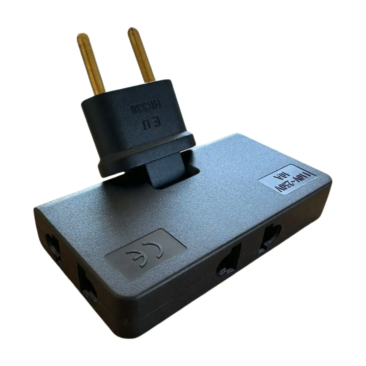 180-degree rotating European-regulated conversion plug